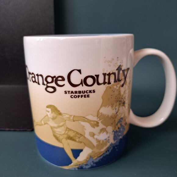 Starbucks Orange County Coffee Mug Global Icon Collector Series 16 oz - Picture 7 of 13